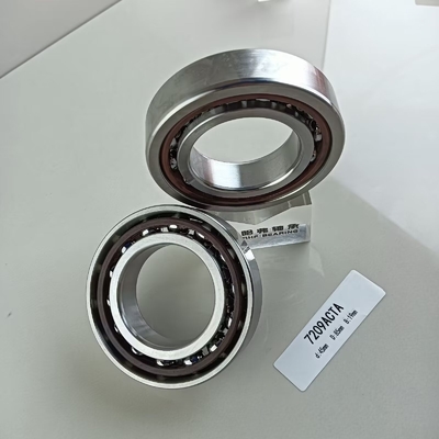 Le roulement à billes angulaire de contact direct 7209AC de 45*85*19 mm avec cage en acier et joints ouverts