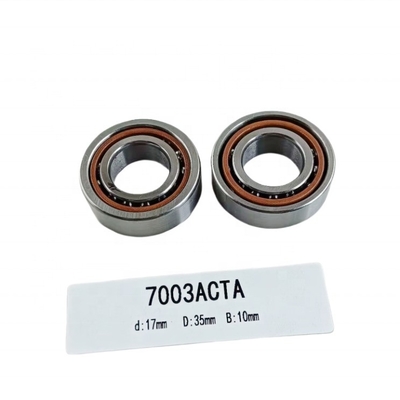 Rameau à billes 7003AC Structure de contact angulaire pour machines automobiles 17*35*10 mm