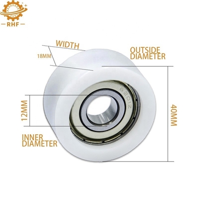 Rameau à billes 6201Z à rainure profonde 12*40*18 mm rangée unique pour applications lourdes