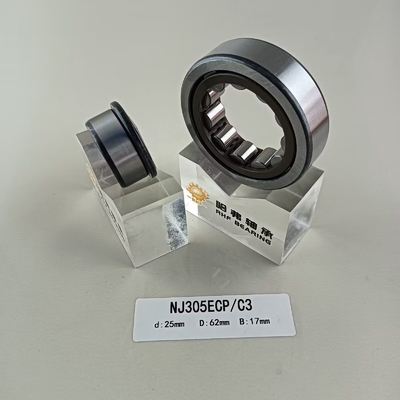 Lubrifiant Grise ou huile Lubrifié NU/NJ/NF305ECP roulement cylindrique 25*62*17mm