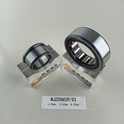 Rating de précision P0 P2 P4 P5 P6 NU/NJ/NF2206ECP roulement à rouleaux cylindriques 30*62*20mm