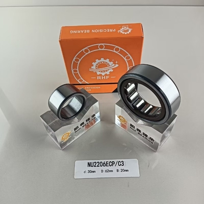 Rating de précision P0 P2 P4 P5 P6 NU/NJ/NF2206ECP roulement à rouleaux cylindriques 30*62*20mm