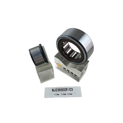 Rameau à rouleaux cylindriques de 25*62*24 mm NU/NJ/NF2305ECP avec structure cylindrique