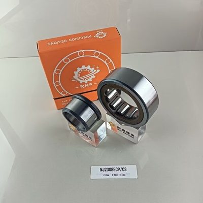 40*90*33mm NU/NJ/NF2308ECP Roulements à rouleaux cylindriques pour machines de construction
