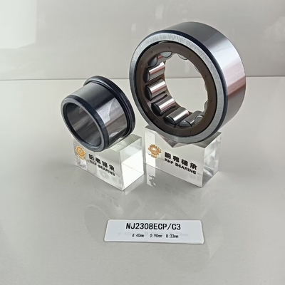 40*90*33mm NU/NJ/NF2308ECP Roulements à rouleaux cylindriques pour machines de construction