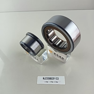 40*90*33mm NU/NJ/NF2308ECP Roulements à rouleaux cylindriques pour machines de construction