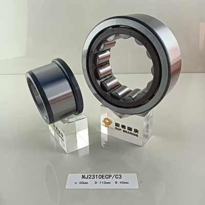Longue durée de vie NU/NJ/NF2310ECP roulement à rouleaux cylindriques 50*110*40 mm avec cage en acier
