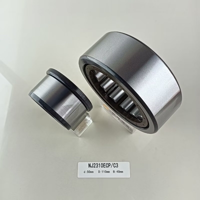 Longue durée de vie NU/NJ/NF2310ECP roulement à rouleaux cylindriques 50*110*40 mm avec cage en acier