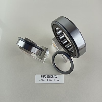 roulement à rouleaux cylindriques à rangée unique NUP209ECP 45*85*19mm pour machines agricoles